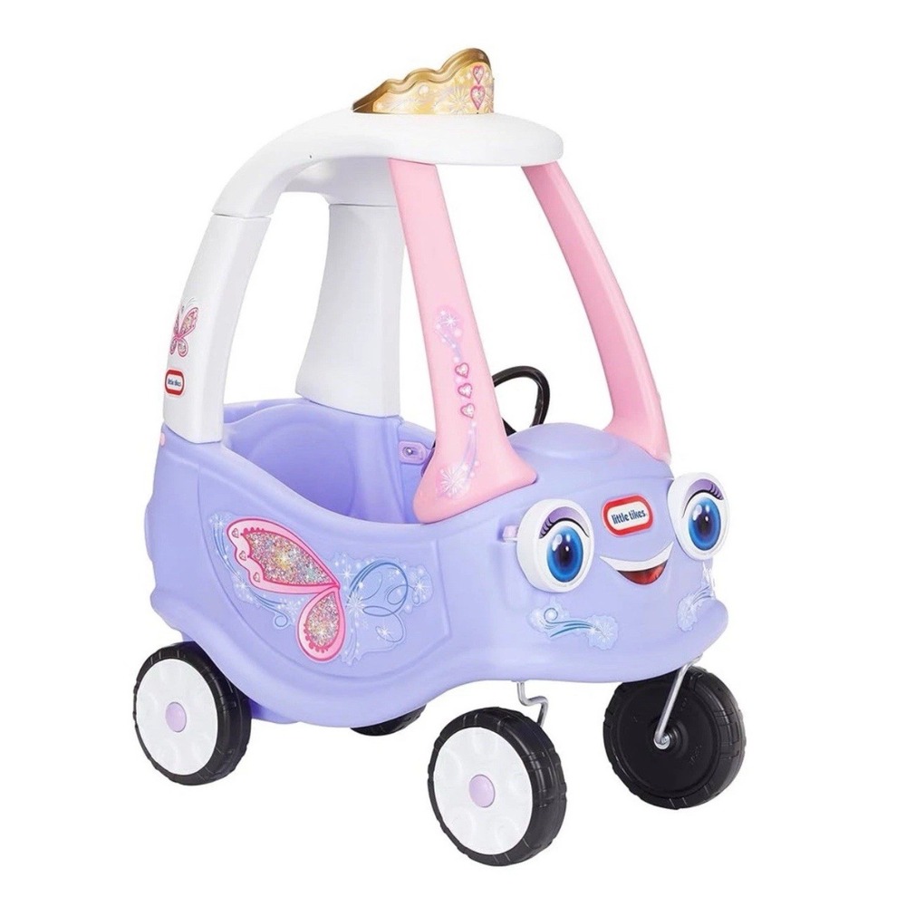 Little Tikes Fairy Cozy Coupe Car Replacement part Purple Key NEW - Picture 4 of 4